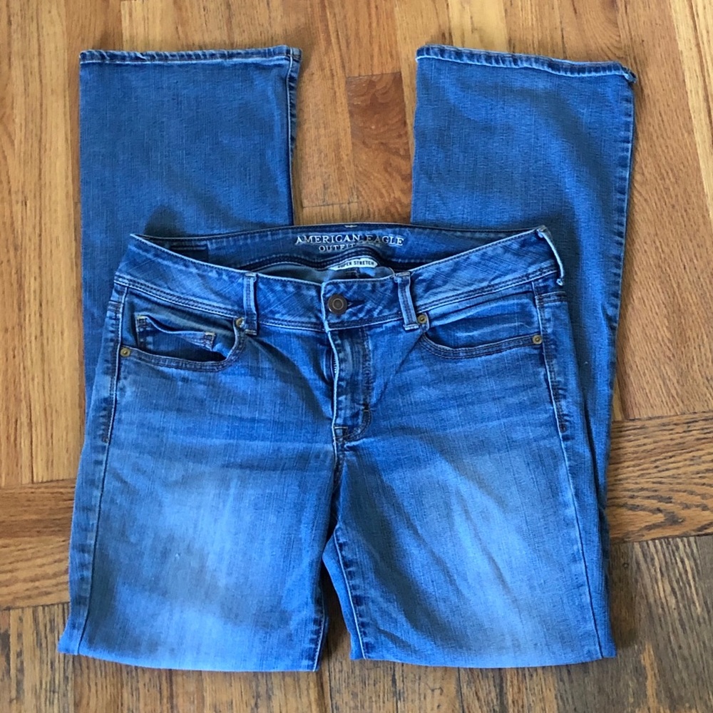 🌻 American Eagle Kick Boot Jean Size 14 Long GUC